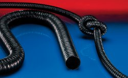 Antistatic polyurethane hose PROTAPE® PUR 330 AS BLACK