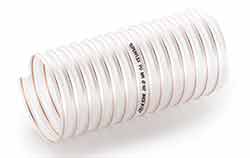 Superflex PU MR S - Polyurethane Suction Hose Reinforced with Coppered Steel Helix