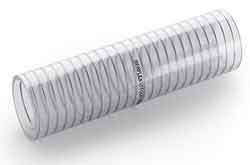 Iberflex - PVC S&D Hose Reinforced with Reduced-Pitch Galvanised Steel Helix