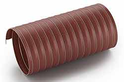 TF 300 - Silicone-coated Fibreglass Suction Hose Reinforced with Galvanised Steel Helix