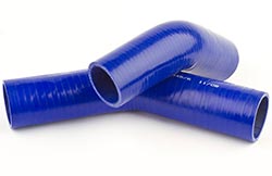 Blue Silicone Hose 135 Degree Elbows (Imperial & Metric)