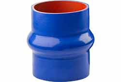 Blue Silicone Hose Single Hump Straight Length (Imperial & Metric)