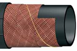 Rubber Discharge Hose for Tankers & Wagons - For liquids, gas, propane, butane