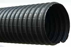 FlexFlyte SUPER - Double Ply Thermoplastic Rubber Reinforced with Axial and Helical Yarns and Thermoplastic-coated Spring Steel Helix