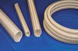 Master-PUR HX Heavy Duty Vacuum Ester Polyurethane Ducting with Spring Steel Wire Helix