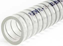Plutone PU - Clear Ether Polyurethane Suction and Delivery Hose Reinforced with Stainless Steel Helix