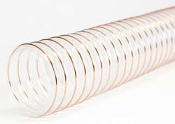 Vulcano PU S1 - Ester Polyurethane Ducting Reinforced with Steel Wire Helix (Light Duty)